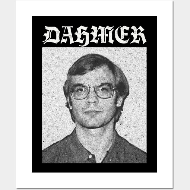 Jeffery Dahmer †† 90s Style Nihilism Design Wall Art by unknown_pleasures